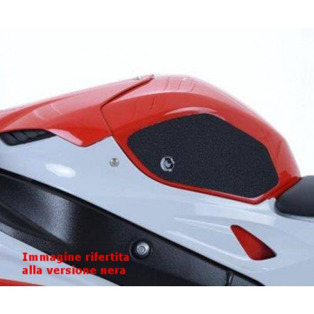 Kit 2 pièces autocollants de réservoir antidérapants BMW S1000RR 15-- clair