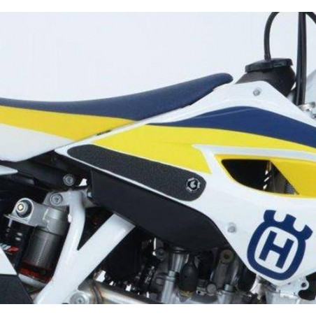 Kit 2pz.adesivi anti-scivolo serbatoio HUSQVARNA FS 450 15- nero (fronte sella