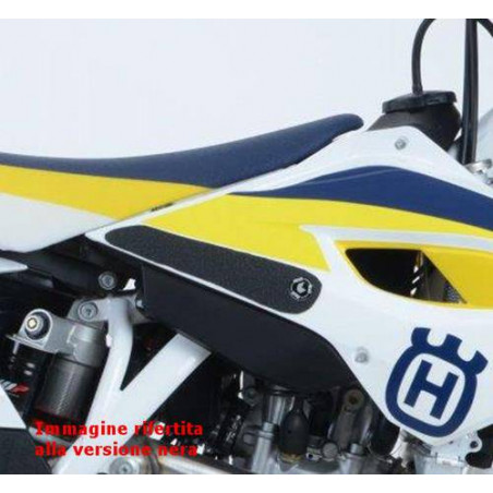 Kit 2pz.adesivi anti-scivolo serbatoio HUSQVARNA FS 450 15- chiaro (fronte sel