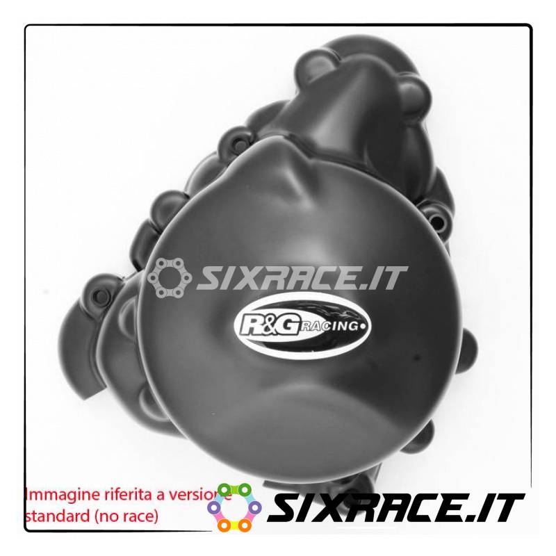 Kit de 2 pièces (ECC0016BK-ECC0099BK) - Protections moteur TRIUMPH DAYTONA 675 / Stre