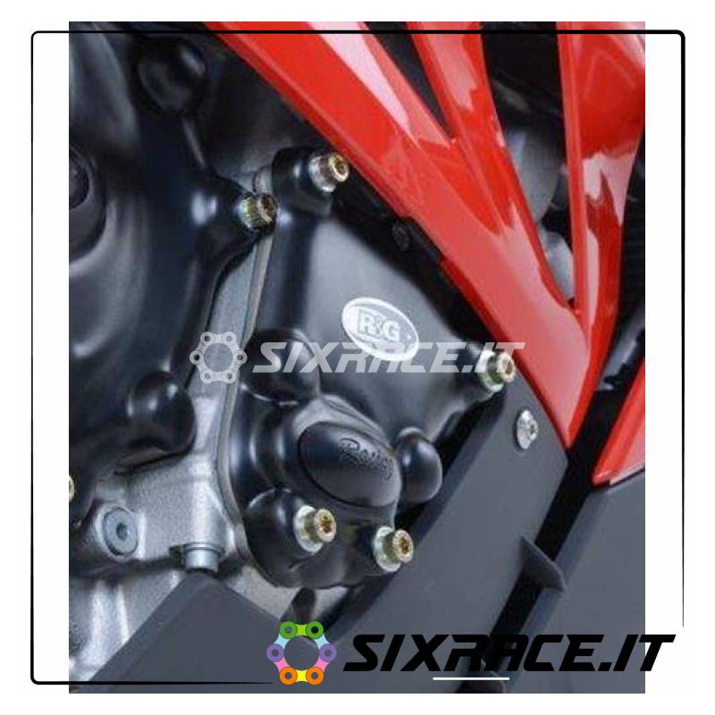 Kit 3 pezzi (ECC0043BK-ECC0044BK-ECC0045BK) - protezioni motore BMW S1000RR 10-