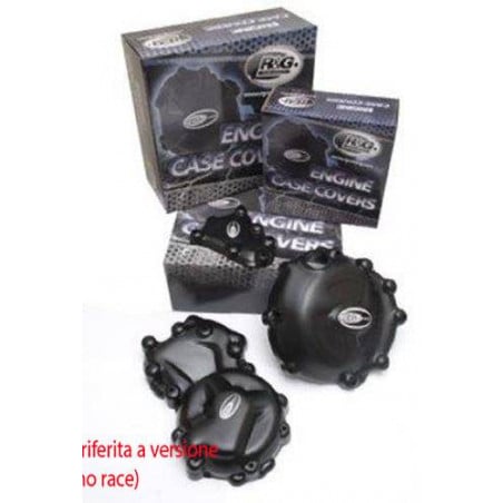Kit 3 pezzi (ECC0141BK-ECC0142BK-ECC?.) - protezioni motore TRIUMPH DAYTONA 675