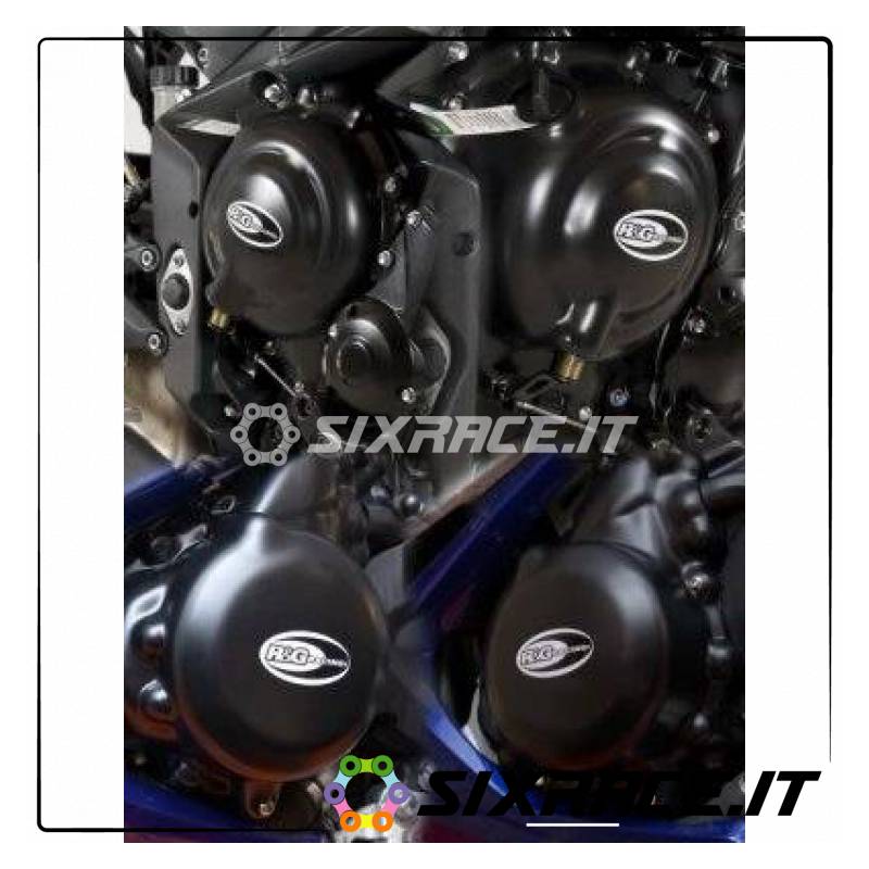 kit 2 pezzi (ECC0141BK-ECC0142BK) - protezione motore TRIUMPH STREET TRIPLE / TR