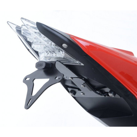 Portatarga BMW S1000RR 15- (con supporto frecce removibile)