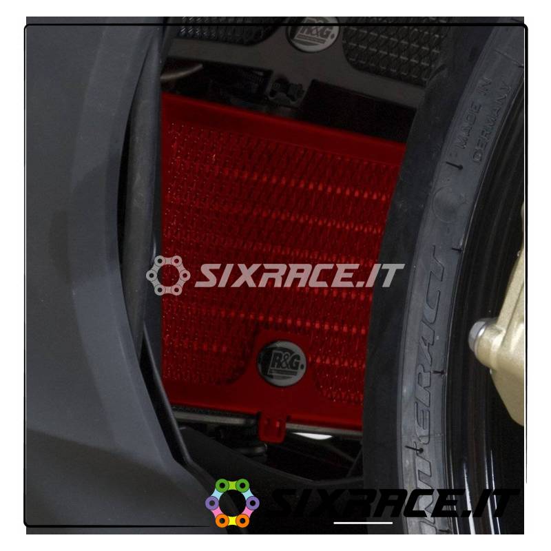 grille de protection de radiateur - BMW S1000RR 10-14 / HP4 / S1000R 14- couleur r