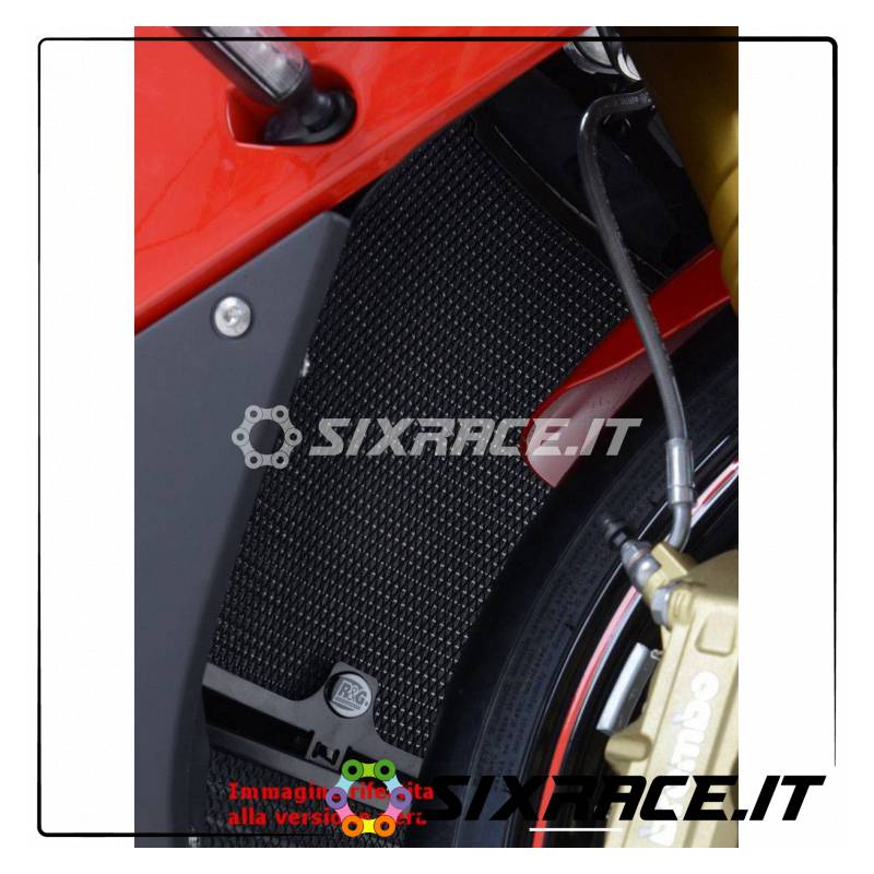 griglia protezione radiatore - BMW S1000RR 15- rosso