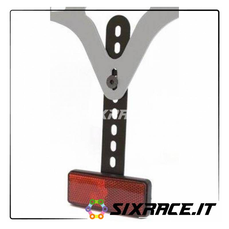 Kit estensione supporto catadiottro standard 30mm x 85mm E-marked (per portata