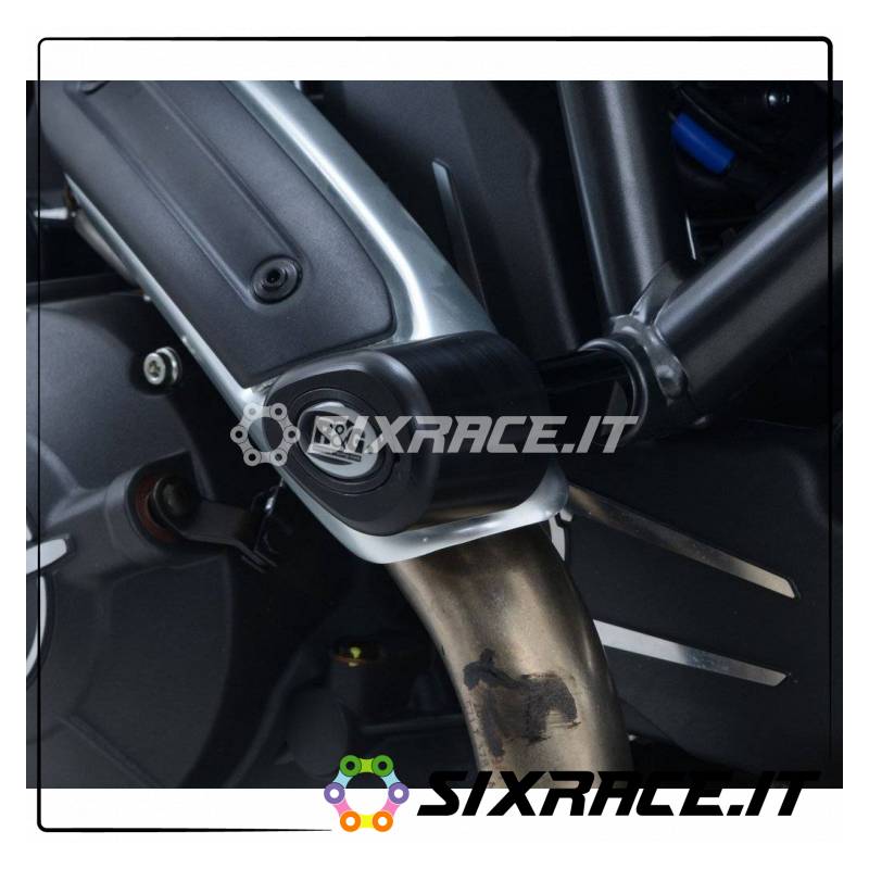 Tamponi / protezioni telaio tipo Aero - Ducati Scrambler (800) Sixty2 Flat Tra