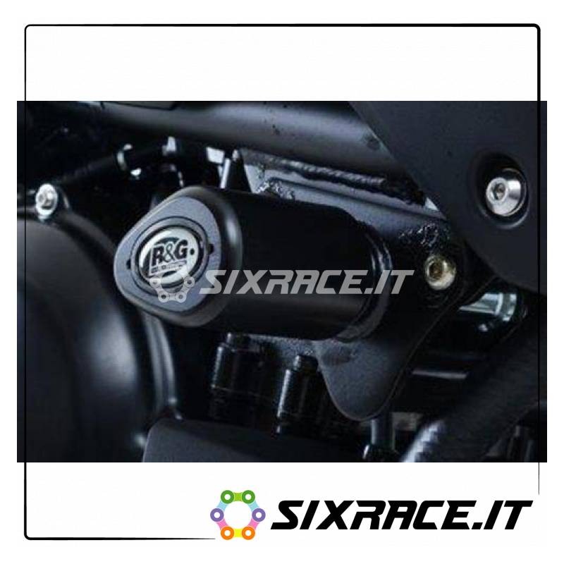 Tamponi / protezioni telaio tipo Aero - Kawasaki 650 Versys 15-
