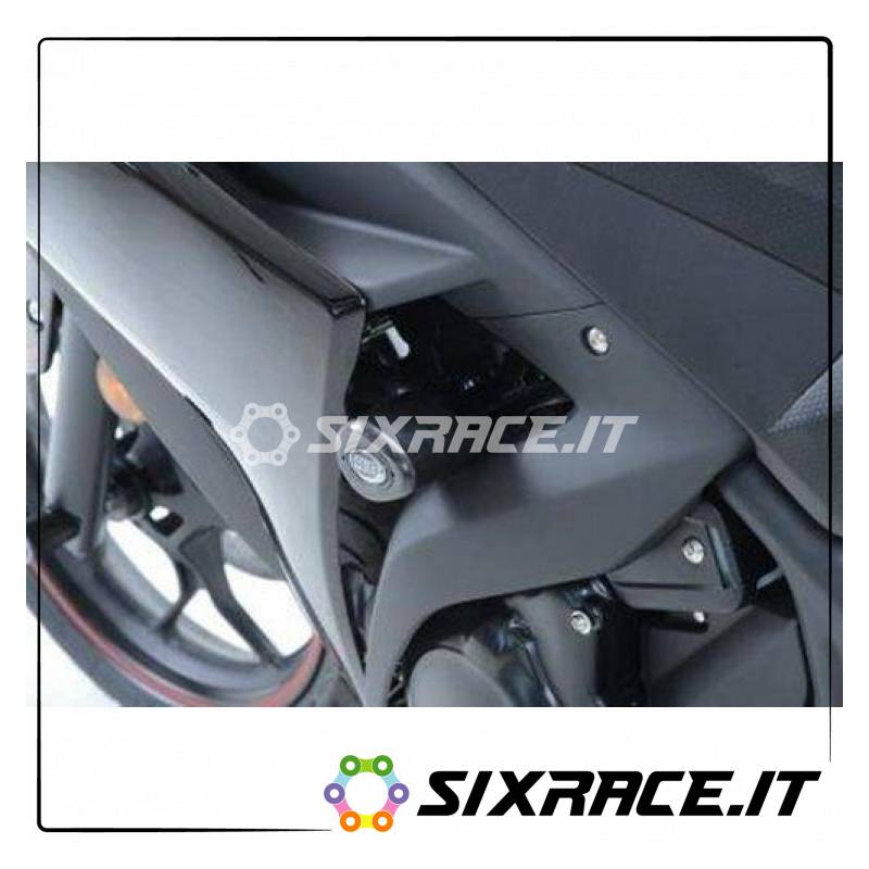Tamponi / protezioni telaio tipo Aero - Yamaha YZF-R25 / R3 (tipo racing)