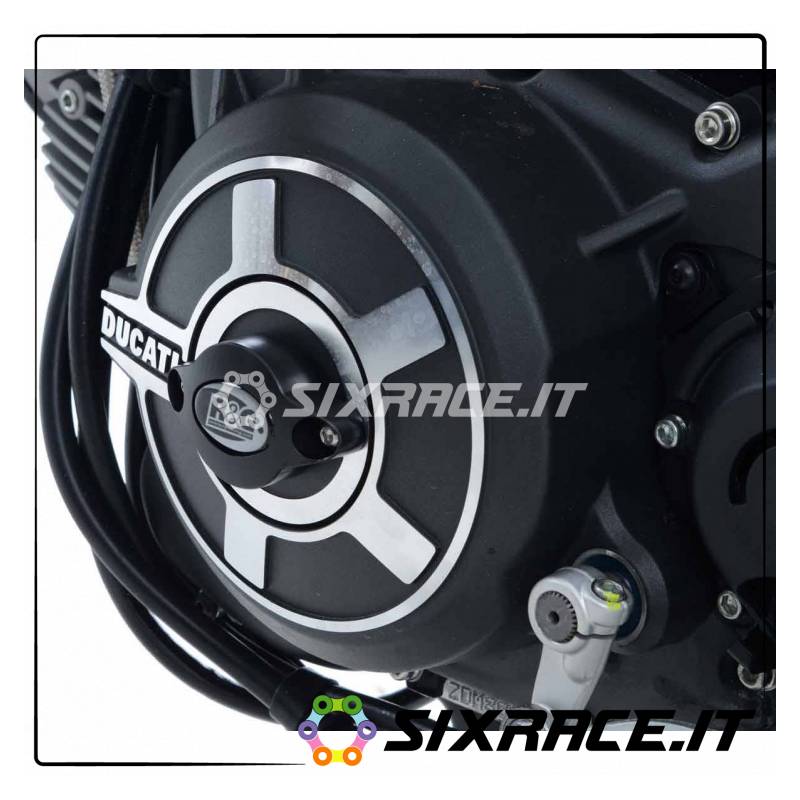 Protezioni motore SX Ducati Scrambler 800/1100 / Flat track Pro / Sixty2 / Dese