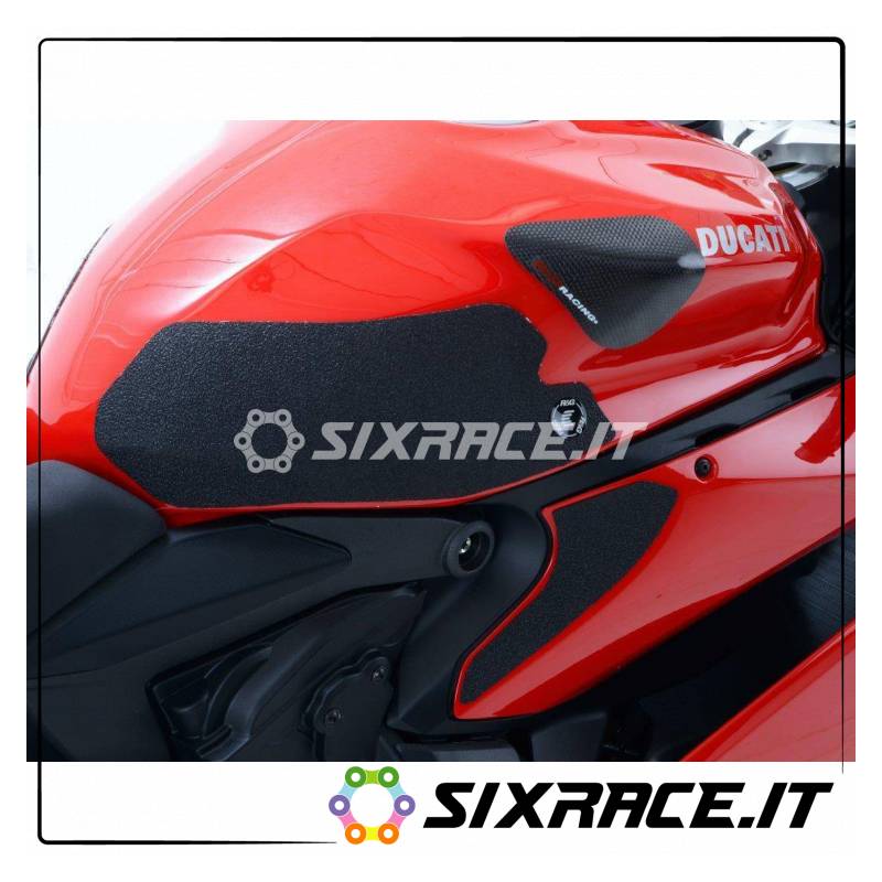 Kit 4pz.adesivi anti-scivolo serbatoio DUCATI 899/959/1199/1299 PANIGALE - nero