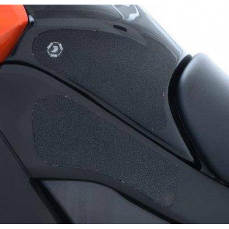 Kit 4pz.adesivi anti-scivolo serbatoio KAWASAKI Versys 1000 15- - nero
