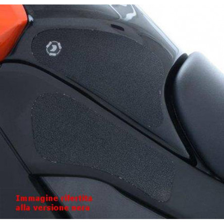 Kit 4pz.adesivi anti-scivolo serbatoio KAWASAKI Versys 1000 15- - chiaro