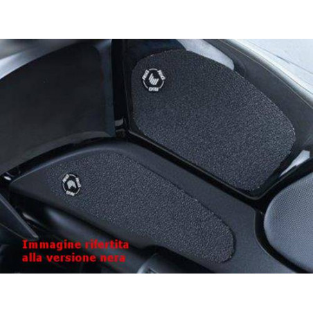 Kit 4pz.adesivi anti-scivolo serbatoio KAWASAKI Versys 650 15- - chiaro