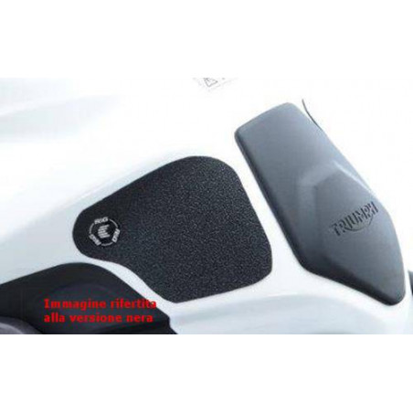 Kit 2pz.adesivi anti-scivolo serbatoio TRIUMPH Tiger 800 XRX / XCX - chiaro