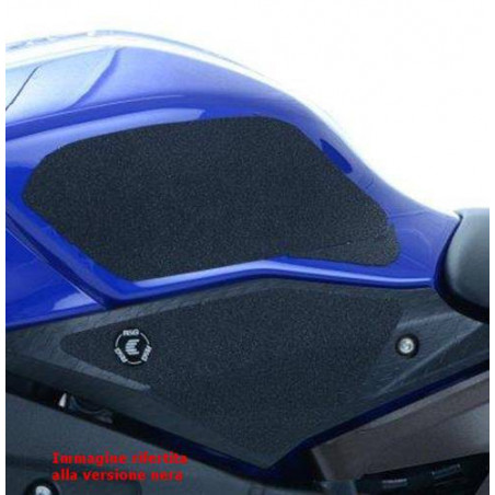 Kit 4pcs autocollants antidérapants YAMAHA YZF-R1 15 - réservoir - clair