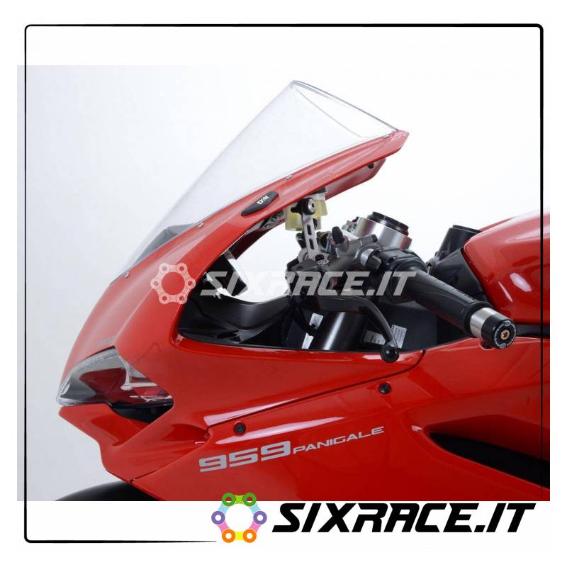 Plaques de recouvrement de miroir Ducati 959/1299 Panigale