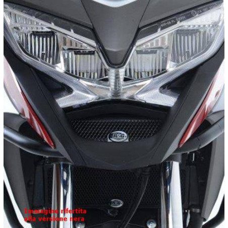 griglia protezione radiatore olio Honda Crossrunner 15- (colore titanio)