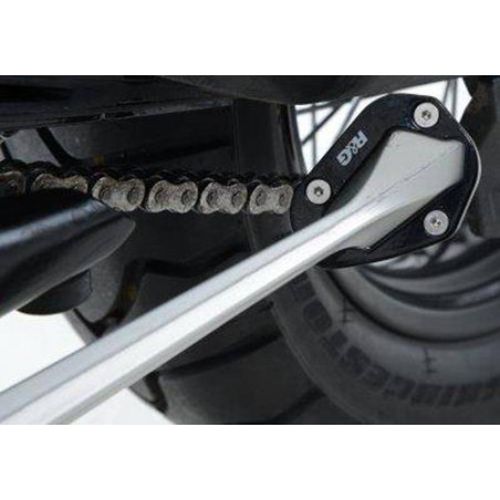 base appoggio cavalletto Triumph Tiger 800 XCX con cavalletto centrale