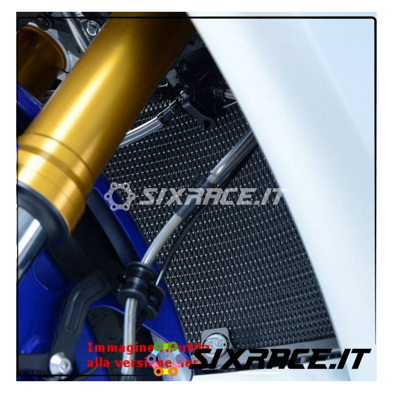 griglia protezione radiatore - Yamaha YZF-R1 15- / MT-10 colore titanio