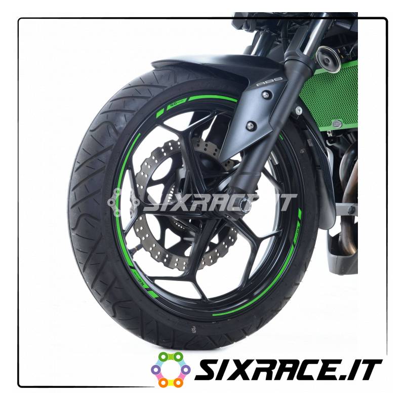 Rayures RG pour cercles - vert