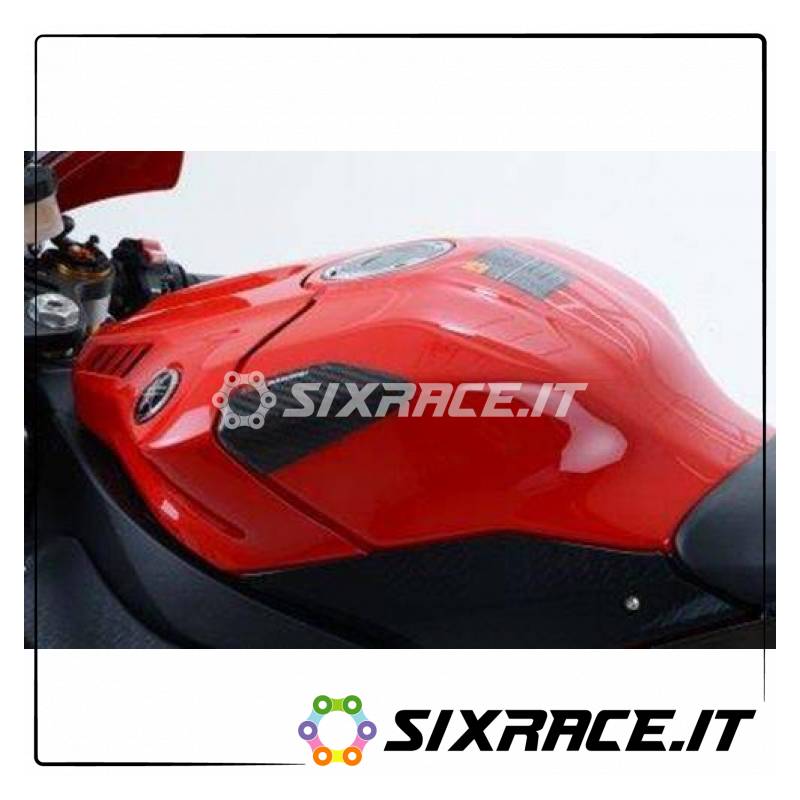 Yamaha YZF-R1 15- coulisses de réservoir en carbone