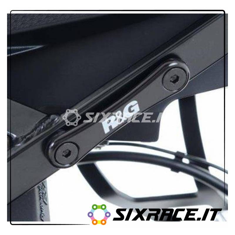 Placchette copri fori poggiapiedi posteriori (singolo ord.2 x moto) BMW S1000X