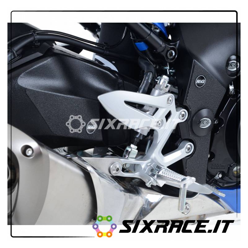 kit 5pz.adesivi anti-scivolo paratacco Suzuki GSX-S 1000/1000abs/1000FA nero