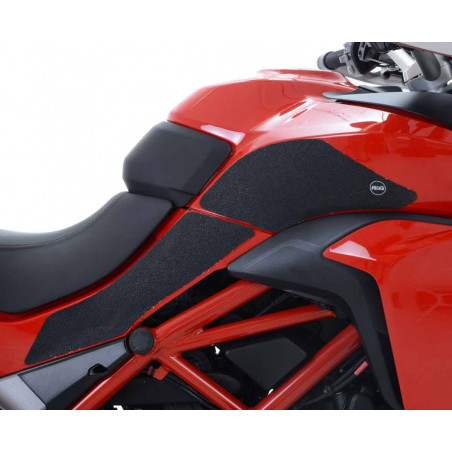 Kit 4pz.adesivi anti-scivolo serbatoio DUCATI MTS 1200 Multistrada 15- - nero