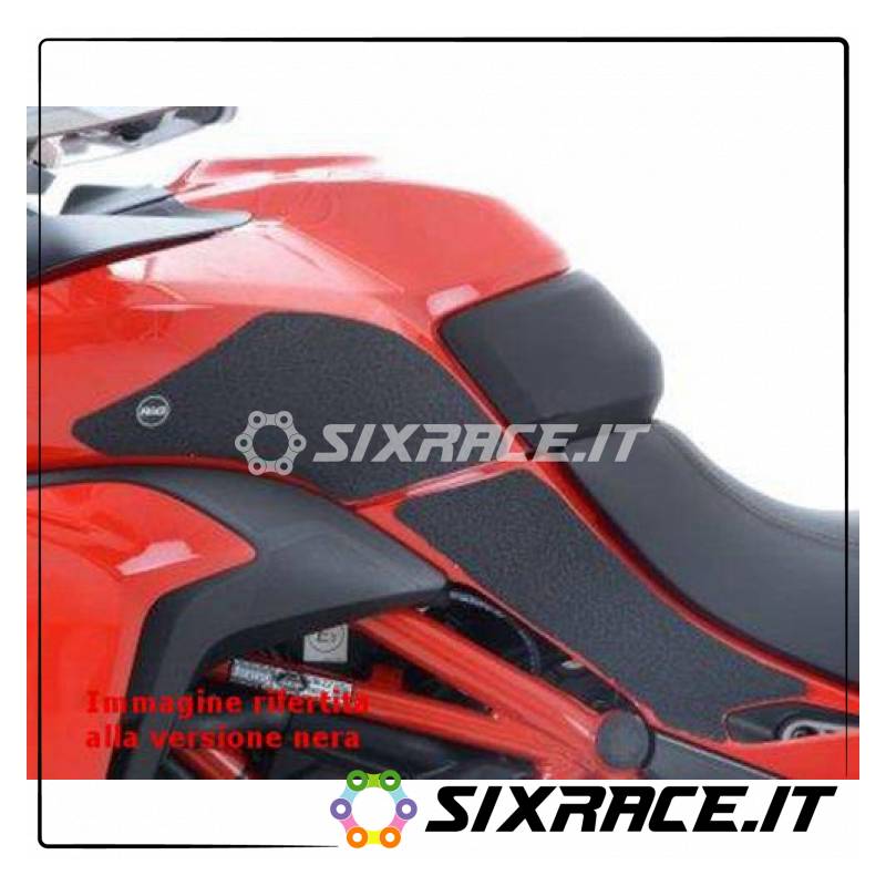 Kit 4pz.adesivi anti-scivolo serbatoio DUCATI MTS 1200 Multistrada 15- - chiaro