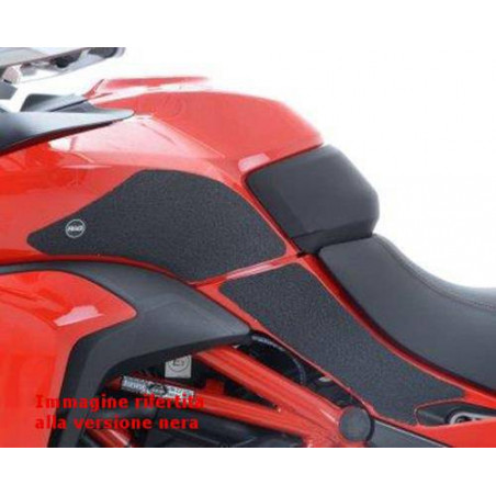 Kit 4pz.adesivi anti-scivolo serbatoio DUCATI MTS 1200 Multistrada 15- - chiaro
