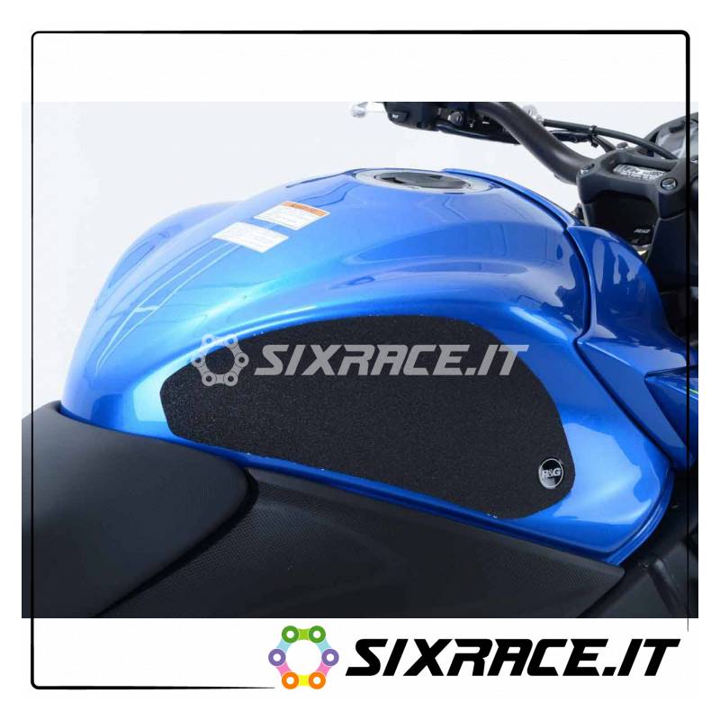 Kit 2pz.adesivi anti-scivolo serbatoio SUZUKI GSX-S 1000/1000ABS/1000FA - nero