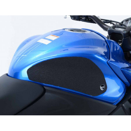 Kit 2pz.adesivi anti-scivolo serbatoio SUZUKI GSX-S 1000/1000ABS/1000FA - nero