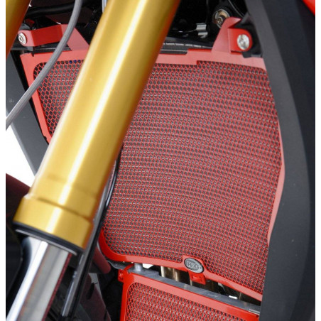 griglia protezione radiatore - BMW S1000XR (colore rosso)