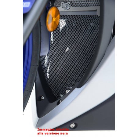 griglia protezione collettori scarico Yamaha YZF-R25 / R3 - blu scuro