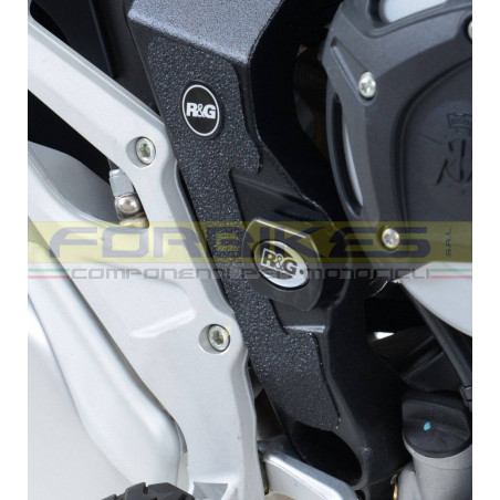 kit 2pz.adesivi anti-scivolo paratacco MV Agusta 800 Stradale - nero