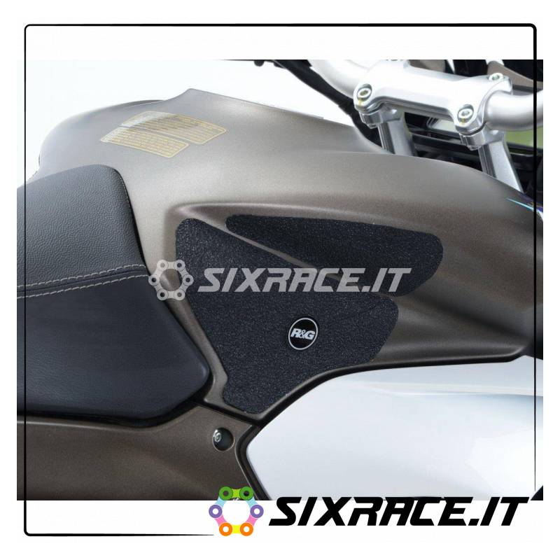 Kit de réservoir adhésif anti-dérapant 4 pièces MV AGUSTA 800 ROAD - noir