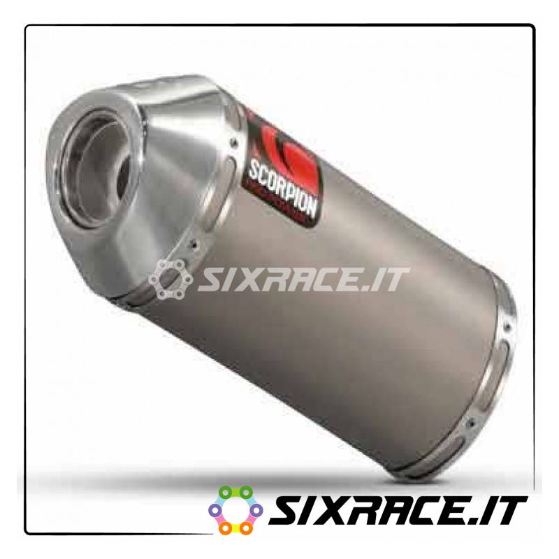 Silenziatore Scorpion Honda CBR 600 Fi F4i 2001-2008 non omologato tipo CARBINE