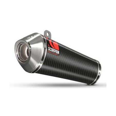 Silenziatore Scorpion Kawasaki ZX-6R 2009-2012 omologato tipo POWER CONE