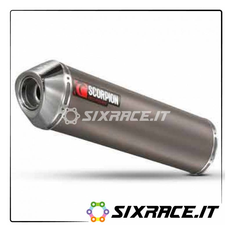Silenziatore Scorpion Suzuki GSXR 600 W V 1997-2000 omologato tipo FACTORY