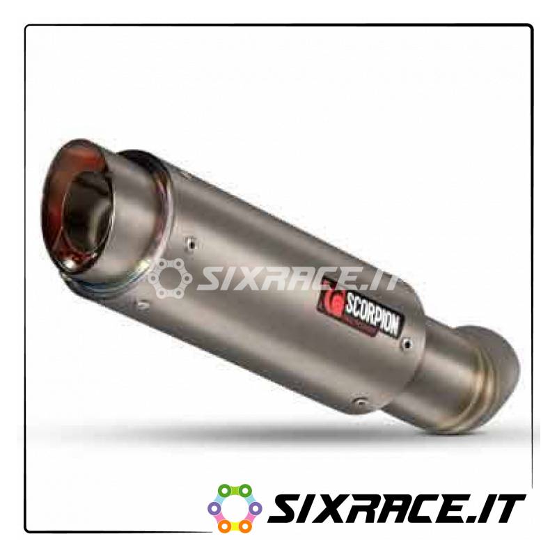 Silencieux Scorpion Kawasaki ZX6R 2013- non approuvé type RP-1 GP