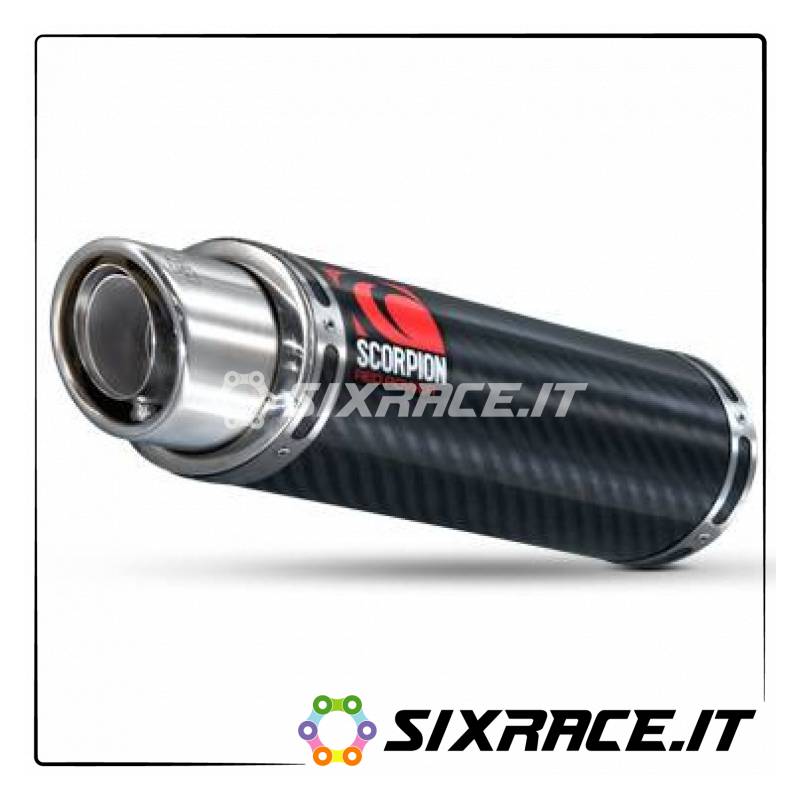 Silencieux Scorpion Kawasaki ZX 636 / ZX6RR 2007-2008 homologué type STEALTH
