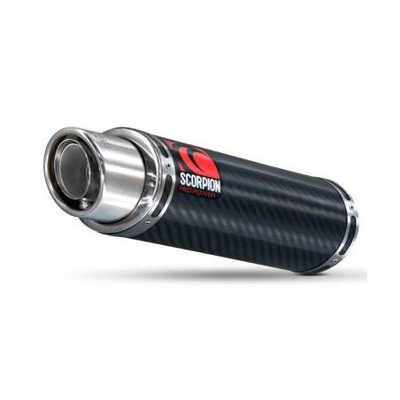 Silenziatore Scorpion Kawasaki ZX 636/ZX6RR 2007-2008 omologato tipo STEALTH