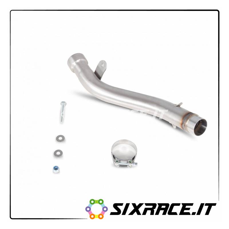 Collettore catalitico per RKA85 Scorpion Kawasaki ZX-6R 2009-2012 non omologato