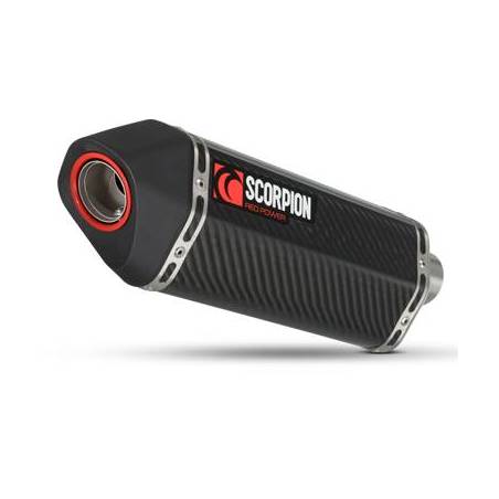 Silenziatore Scorpion Kawasaki Z 750 2007- omologato tipo SERKET