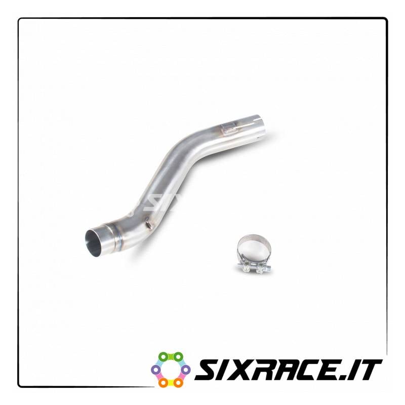 Collettore catalitico per RKA80 Serket Scorpion Kawasaki ZX10 R 2008-2010 non om