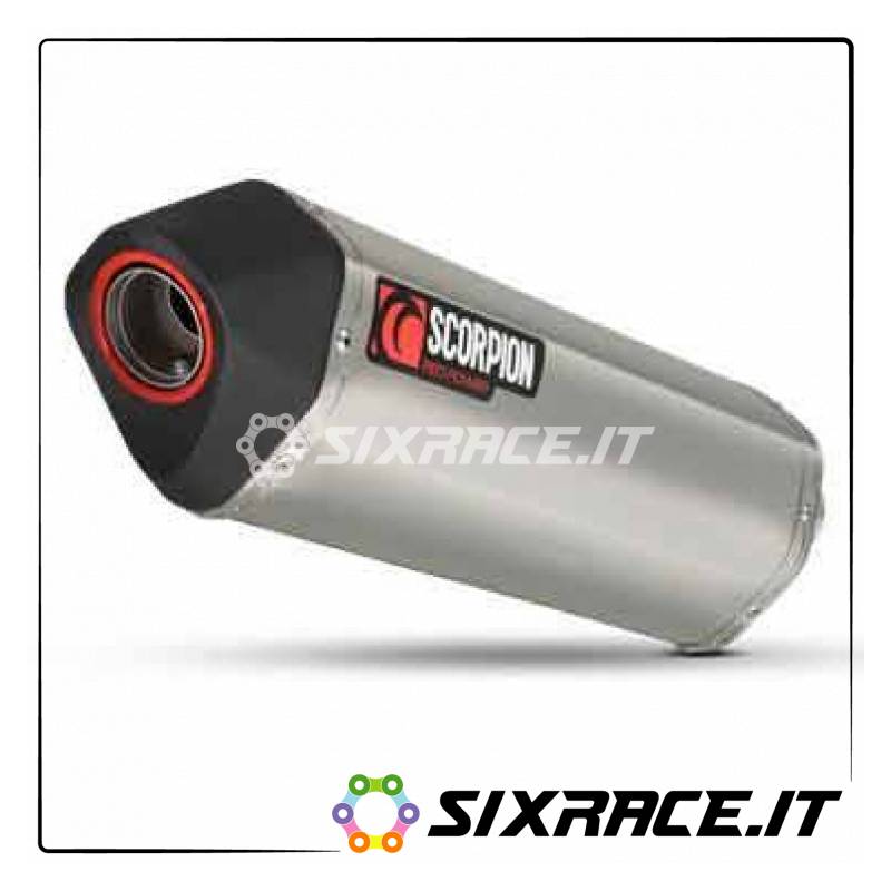 Silencieux Scorpion Yamaha FZ8 Fazer 8 2010 - Approuvé SERKET