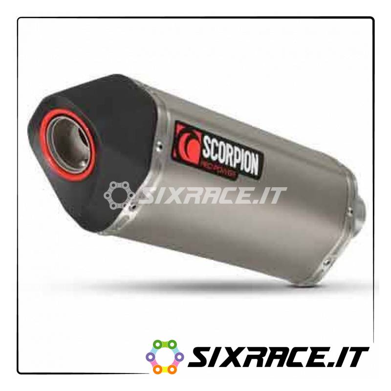 Silencieux Scorpion Yamaha FZ8 Fazer 8 2010 - Approuvé SERKET