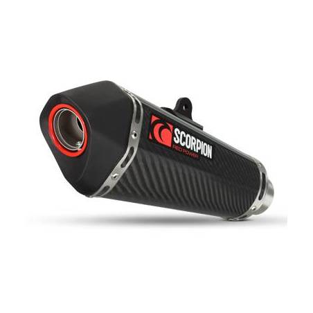 Silenziatore Scorpion Yamaha YZF R3 R25 2015- omologato tipo SERKET Taper